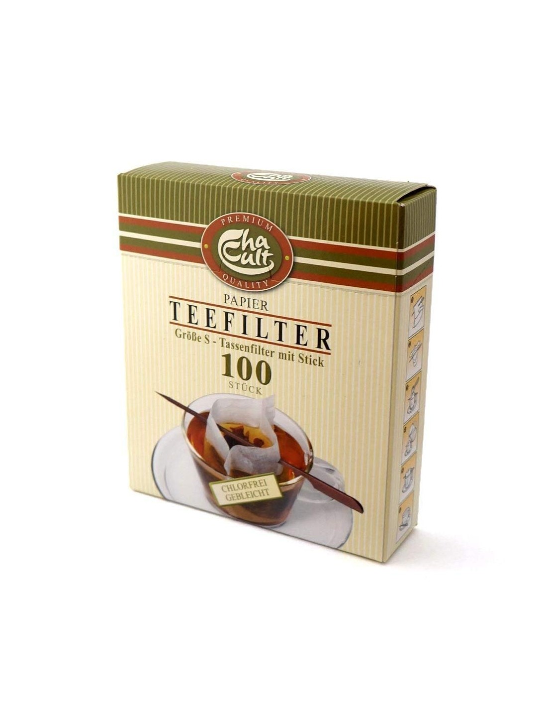 Filtros de té desechables